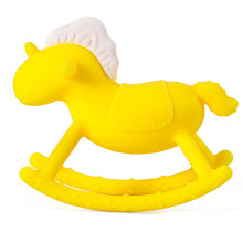 Amazon Hot Sale Multi Color Unicorn Animal Silicone Teether Baby Teething Toy For Baby Chew